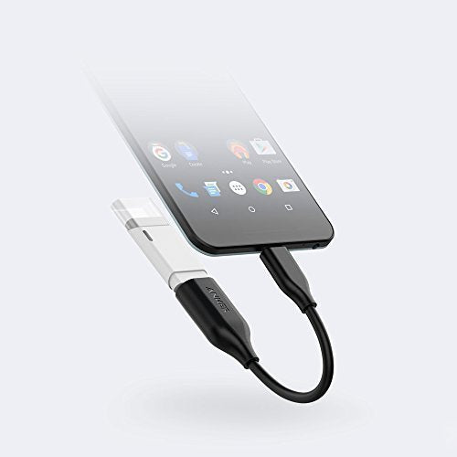 Anker USB-C to USB3.1 Adapter, USB-C Male to USB-A Female, Uses USB OTG Technology, Compatible with Samsung Galaxy Note 8, S8 S8+ S9, iPad Pro 2018, Nexus 6P 5X, LG V20 G5 and More