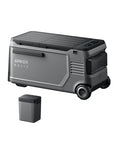 Anker SOLIX EverFrost 2 58L Cooler with Extra Battery, 61 qt Car Refrigerator, Electric Cooler with 288Wh Battery, Powered by AC/DC or Solar,for Outdoor Camping, Travel, and Fishing, Fits in Trucks