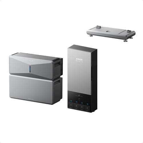 Anker SOLIX E10, Power Dock, 6kWh Battery, 200A Whole-Home Automatic Backup, ≤20ms Switchover, 9kW Solar, Reduce Bills, NEMA 4 & 3R, Up to 12-Month 0% APR