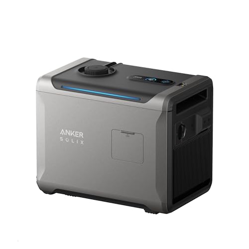 Anker SOLIX Smart Generator 5500, Tri-Fuel, DC Range Extended for E10, 5x Fuel Efficiency, Auto Start-Stop, Maintenance Alerts, Up to 12-Month 0% APR