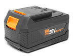 WEN 20V Max 5.0 Ah Rechargeable Lithium-Ion Replacement Battery (20205),Black