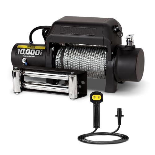 Champion Power Equipment 10,000-lb. Truck/SUV Winch Kit with Remote Control