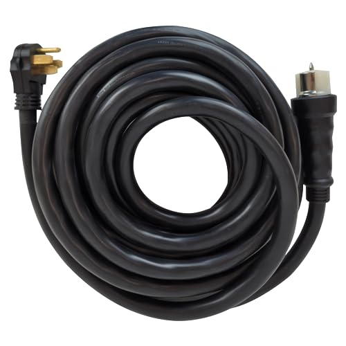 DuroMax XP5050GC Amp 50-Foot 6-Gauge 14-50 CS6364 Heavy Duty Generator Cord for Home Power Backup, Black