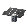 Anker SOLIX C300 DC Power Bank Station and 60W Solar Panel, 288Wh Portable Power Station, LiFePO4 Battery, 300W Solar Generator, for Outdoor, Camping, Traveling, and Emergencies