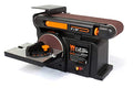 WEN Benchtop Belt and Disc Sander with 4 x 36 in. Belt, 6 in. Disc and Cast Iron Base (6502T)