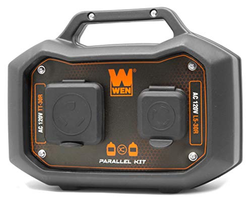 WEN GNA36i 30-Amp 3600-Watt Parallel Connection Kit for Inverter Generators, Black