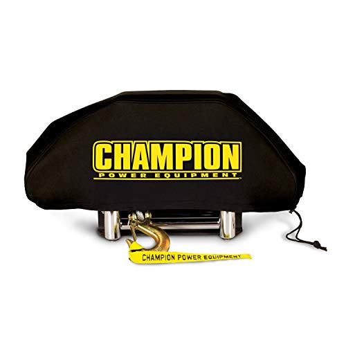 Champion Power Equipment 18035 Weather-Resistant Neoprene Storage Cover for Winches 8000-12,000 lb.