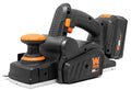 WEN Cordless Planer, Brushless with 3-1/4-Inch Blade, 20V Max 4.0 Ah Lithium-Ion Battery and Charger (20653)