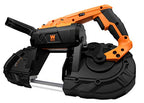WEN Portable Band Saw for Metal, 10-Amp, Variable Speed, Handheld (94396)
