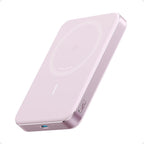 Anker MagGo Power Bank, Slim 10,000mAh Magnetic Battery Pack, Qi2 Certified 15W Ultra-Fast MagSafe Compatible Portable Charger, Ergonomic Design, for iPhone17/16/15/14 Series, and More