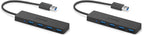 Anker USB Hub 4 Ports with 5Gbps Data Transfer, Multiple USB 3.0 Hub, USB Splitter for Laptop, Extender for A Port Laptop, PC, Desktop and More [Charging Not Supported](0.7 ft USB-A)