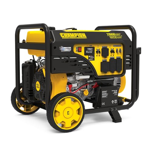 Champion Power Equipment 11,500-Watt Electric Start Home Backup Portable Generator with Free 3-Year Warranty