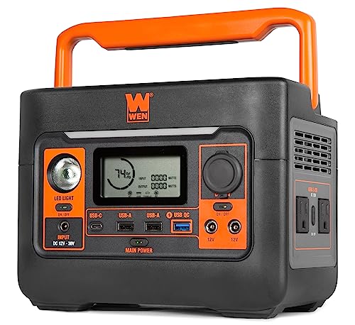 WEN 300-Watt 269Wh Lithium-Ion Power Station and Battery-Powered Inverter Generator (PP300i)