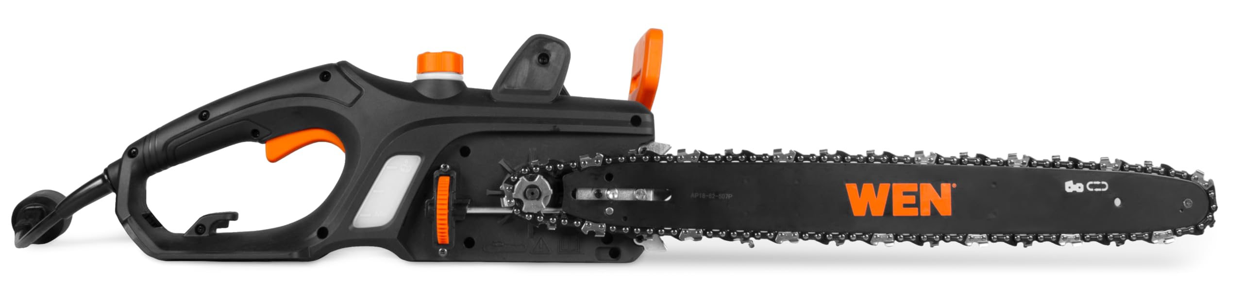 WEN CP1216 Electric Chainsaw, Corded, 12-Amp, 16-Inch