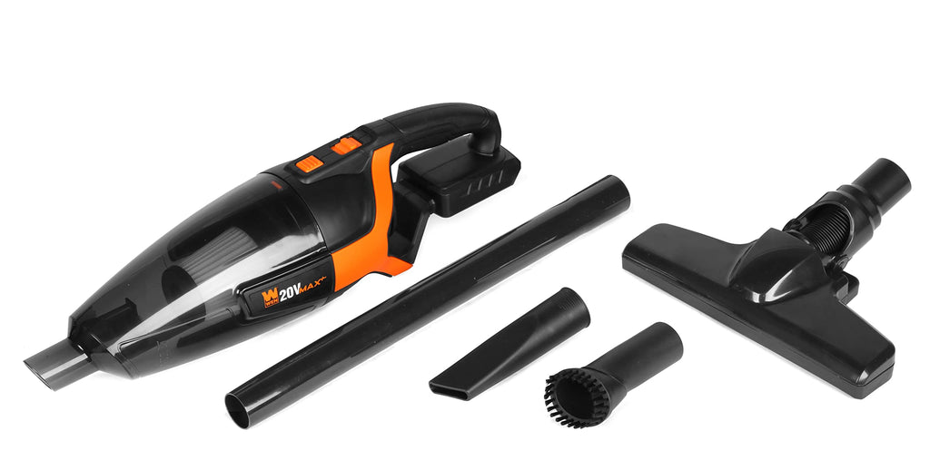 WEN Cordless Vacuum Cleaner, Handheld with 20V Max 2.0 Ah Lithium-Ion Battery and Charger (20861)