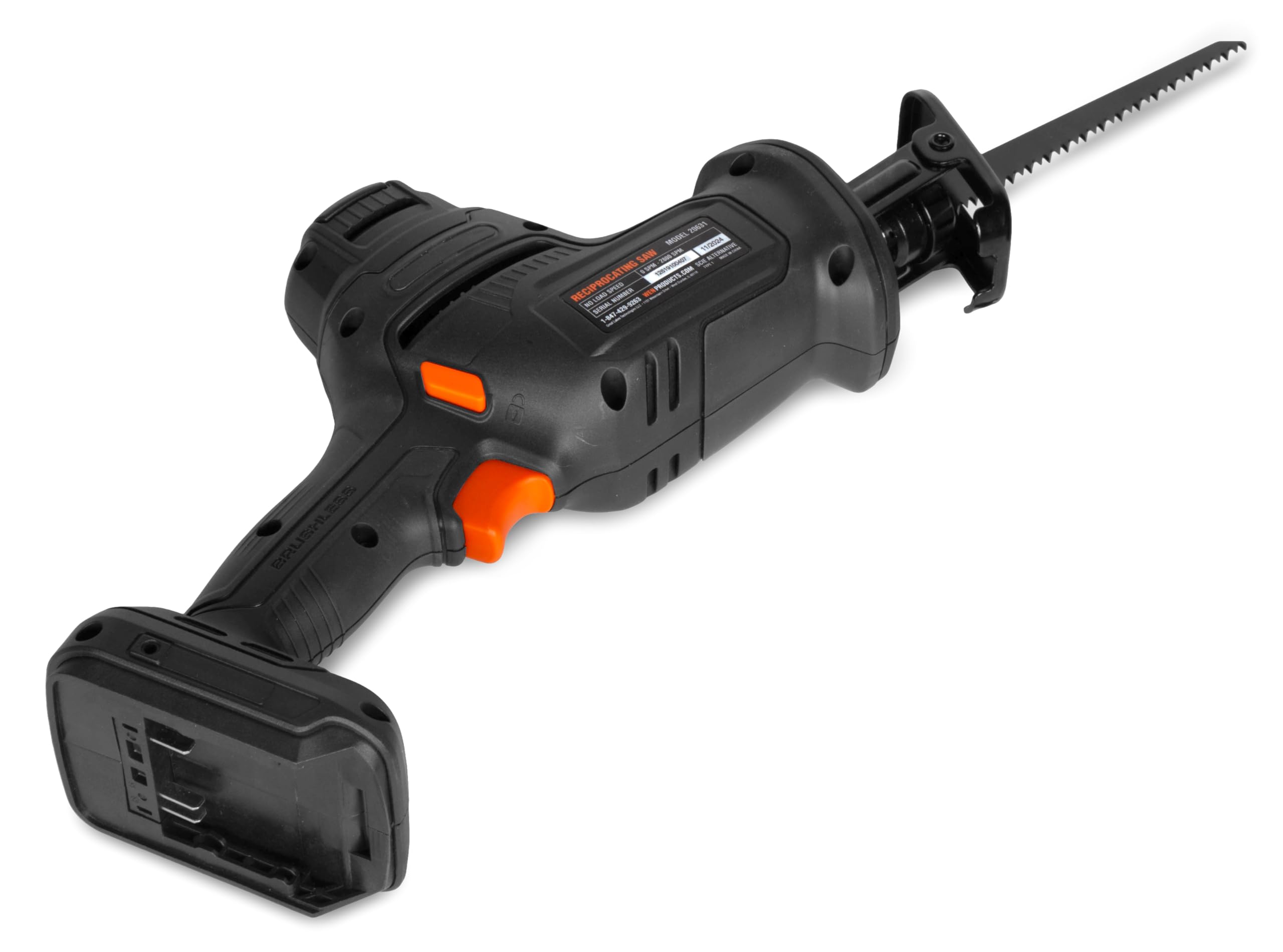 WEN 3630 10-Amp 8-Position Variable Speed Reciprocating Saw