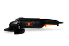 WEN Cordless Angle Grinder, Brushless with 20V Max 4.0 Ah Lithium-Ion Battery and Charger (20944), Black