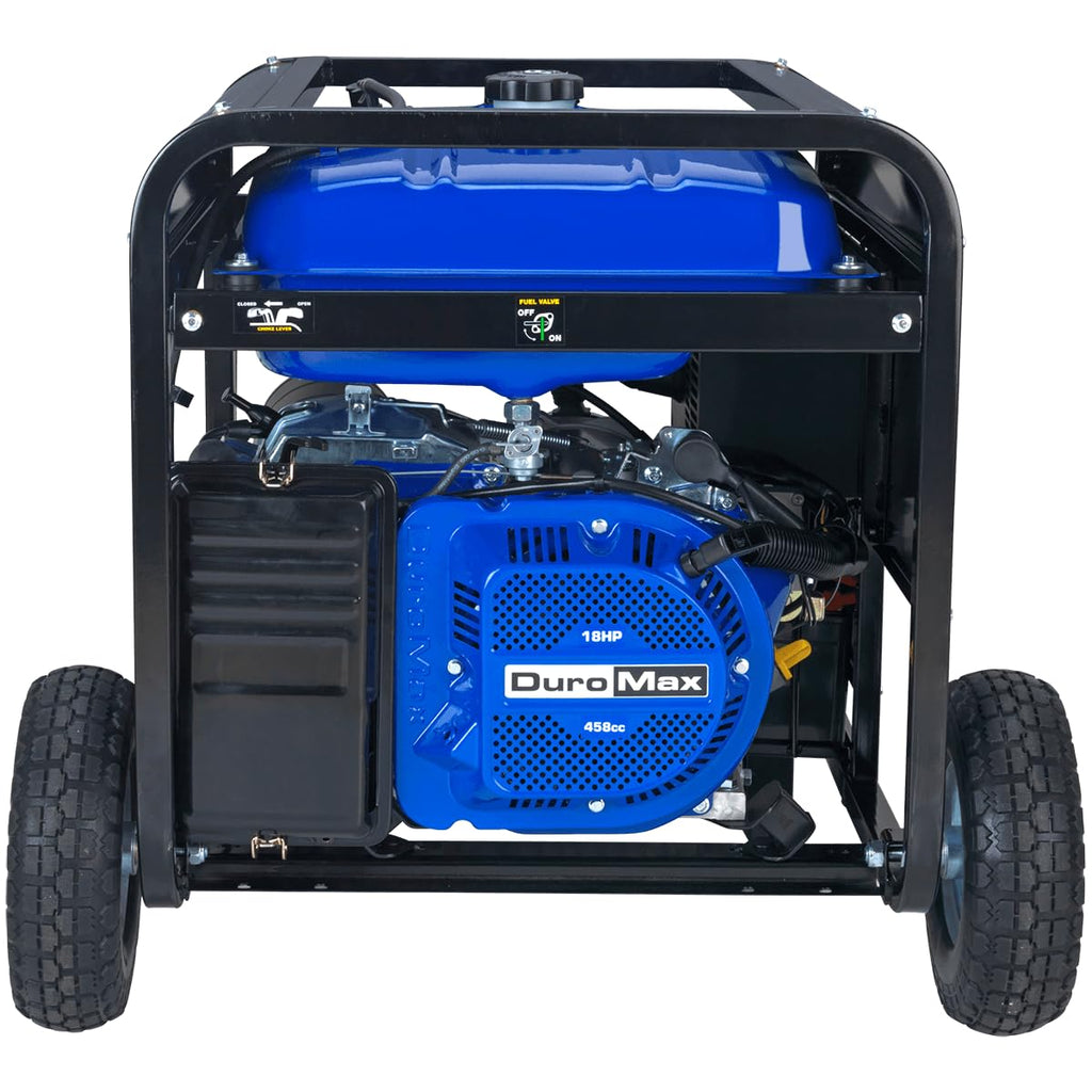 DuroMax XP5500EH 5,500-Watt Dual Fuel Portable Generator - Gas & Propane, Electric Start, RV & Emergency Ready