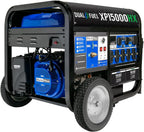 DuroMax XP13000EH 13,000-Watt Dual Fuel Portable Generator - Gas & Propane, Electric Start, Whole Home Backup Power, Transfer Switch Ready, RV & Emergency Ready