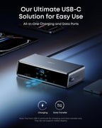 Anker Docking Station (DL6350), 10-Port Triple Display with Displaylink, Docking Station with Dual HDMI and DisplayPort for Windows Laptops, MacBook Air/Pro and More