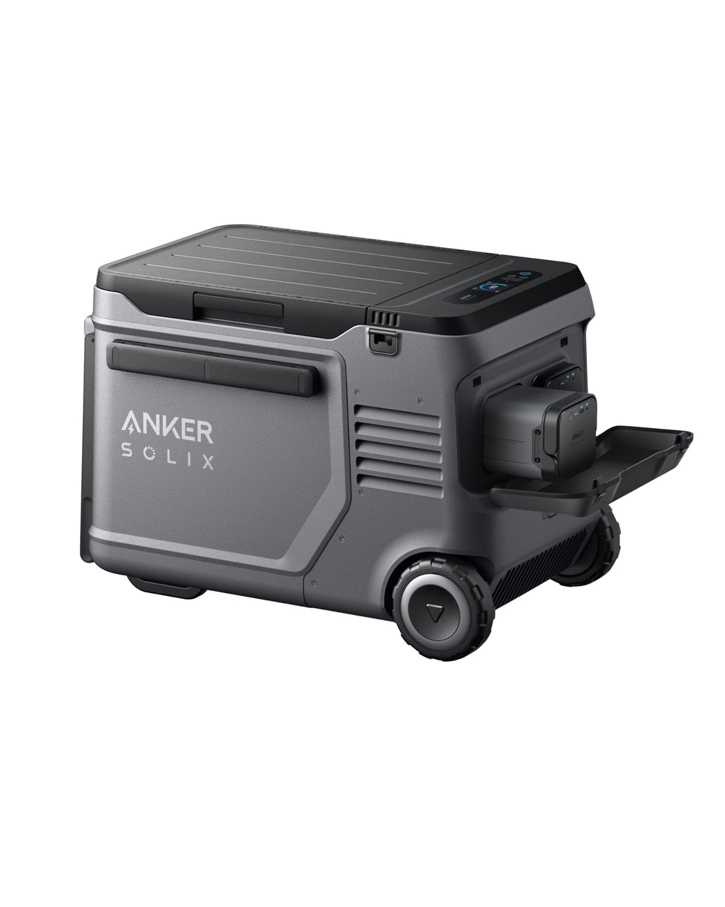 Anker SOLIX EverFrost 2 40L Cooler with Road Trip Kit, 61 qt Car Refrigerator, Electric Cooler with 288Wh Battery, Powered by AC/DC or Solar,for Outdoor Camping, Travel, and Fishing, Fits in Trucks
