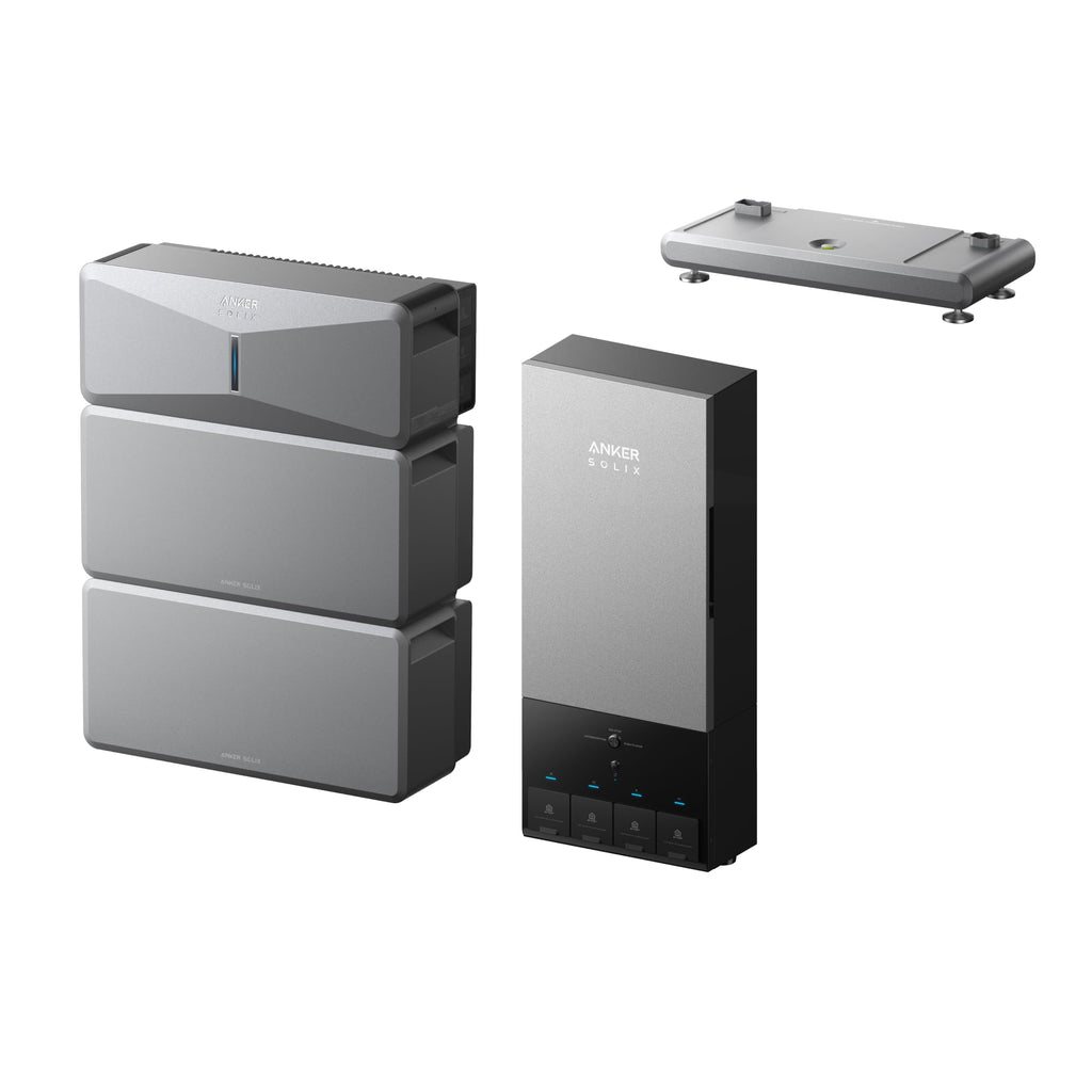 Anker SOLIX E10, 6kWh Battery Expandable to 90kWh, 9kW Solar Input, 7.6kW Rated Output, Generator-Ready, NEMA 4, -4°F to 131°F, Up to 12-Month 0% APR