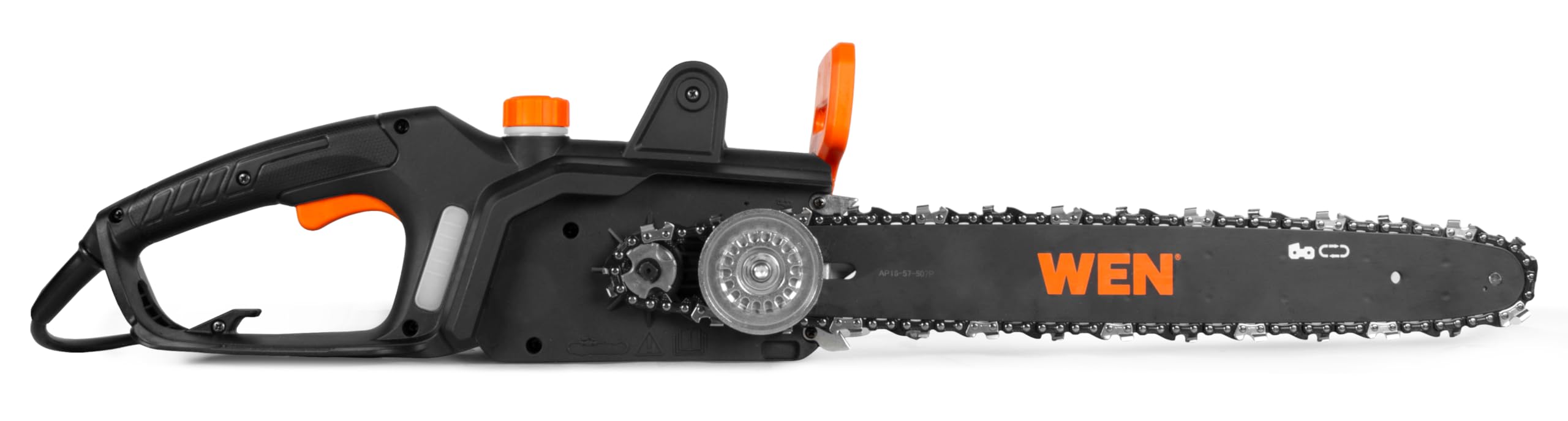 WEN CP1216 Electric Chainsaw, Corded, 12-Amp, 16-Inch