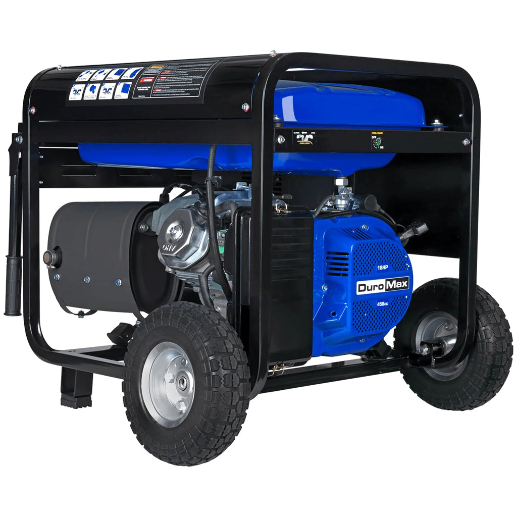 DuroMax XP5500EH 5,500-Watt Dual Fuel Portable Generator - Gas & Propane, Electric Start, RV & Emergency Ready