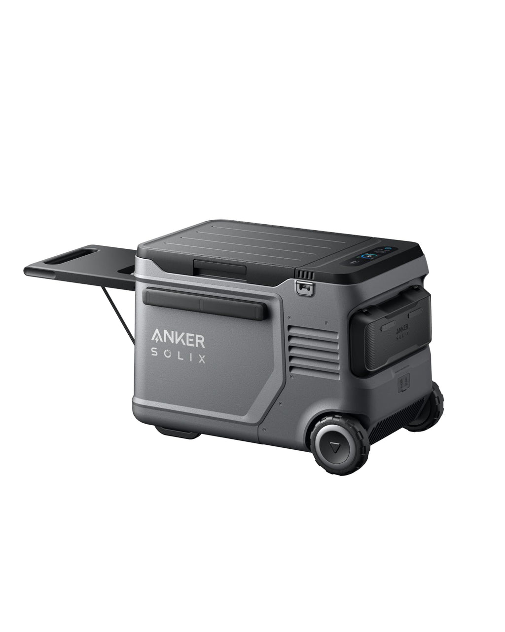 Anker SOLIX EverFrost 2 58L Cooler with Extra Battery, 61 qt Car Refrigerator, Electric Cooler with 288Wh Battery, Powered by AC/DC or Solar,for Outdoor Camping, Travel, and Fishing, Fits in Trucks