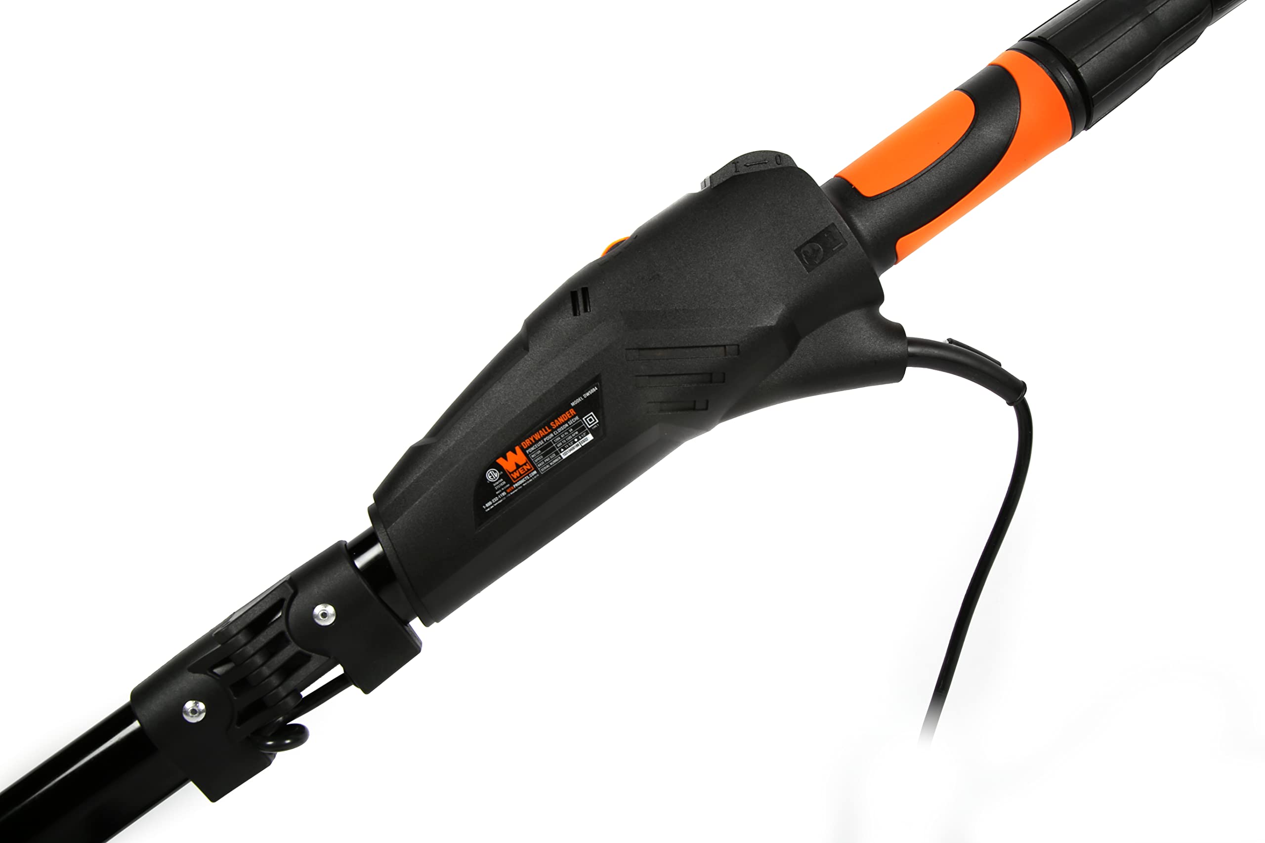 WEN Cordless Drywall Sander, Brushless with Variable Speed, 20V Max 5.0 Ah Battery and Charger (20409)