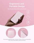 Anker MagGo Power Bank, Slim 10,000mAh Magnetic Battery Pack, Qi2 Certified 15W Ultra-Fast MagSafe Compatible Portable Charger, Ergonomic Design, for iPhone17/16/15/14 Series, and More