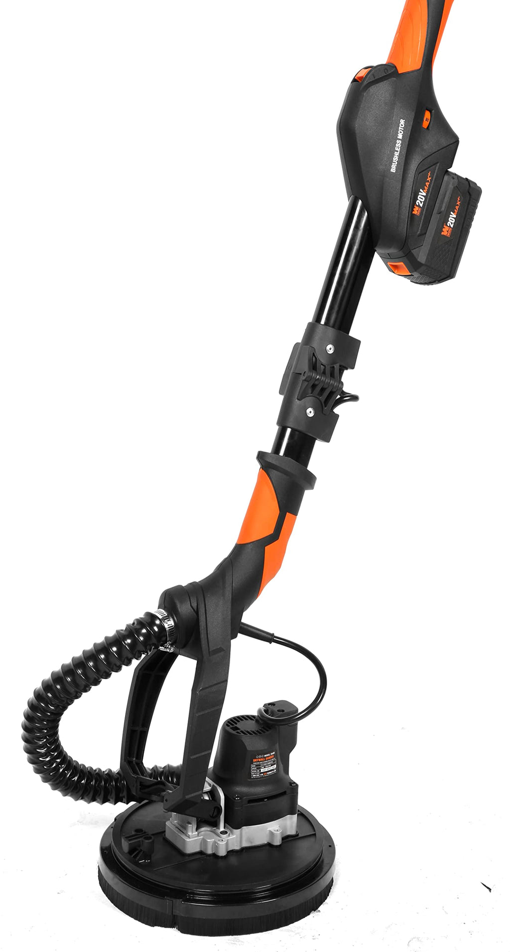 WEN DW5084 5-Amp 2-in-1 Variable Speed Dual-Head Drywall Sander with 15-Foot Dust Hose , Black