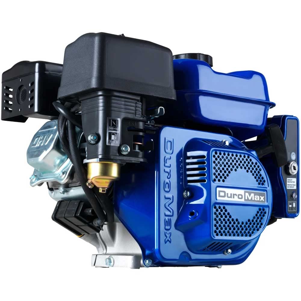DuroMax XP23HPE 713cc 1-Inch Horizontal Shaft V-Twin Electric Start Gas Powered Multi-Use Engine