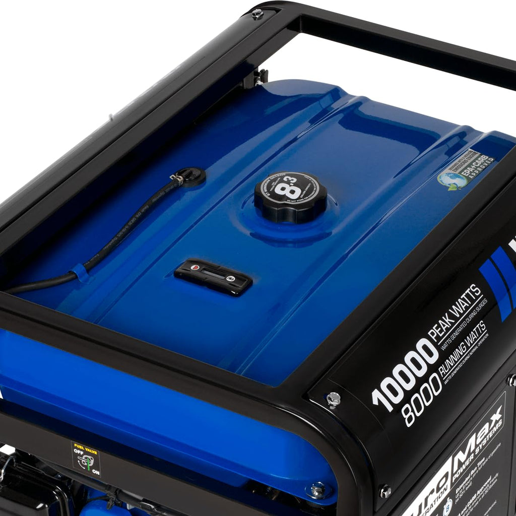 DuroMax XP5500EH 5,500-Watt Dual Fuel Portable Generator - Gas & Propane, Electric Start, RV & Emergency Ready