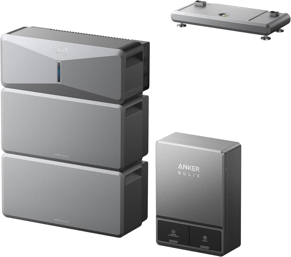 Anker SOLIX Smart Generator 5500, Tri-Fuel, DC Range Extended for E10, 5x Fuel Efficiency, Auto Start-Stop, Maintenance Alerts, Up to 12-Month 0% APR