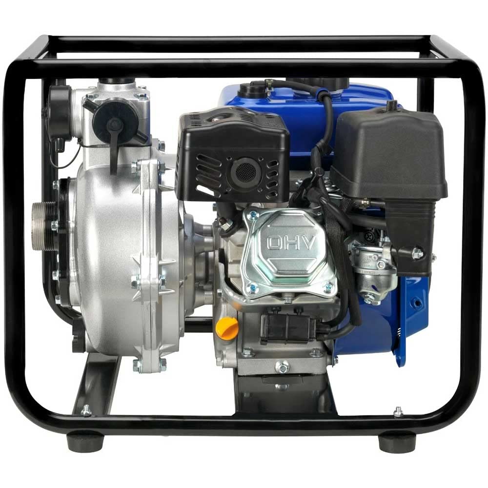 DuroMax XP652WP 208cc 158-Gpm 3600-Rpm 2-Inch Gasoline Engine Portable Water Pump, 50 State Approved, XP652WP, Blue
