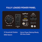 DuroMax XP12000EH 12,000-Watt Dual Fuel Portable Generator – Gas & Propane, Electric Start, Whole Home Backup Power, Transfer Switch Ready, RV & Emergency Ready