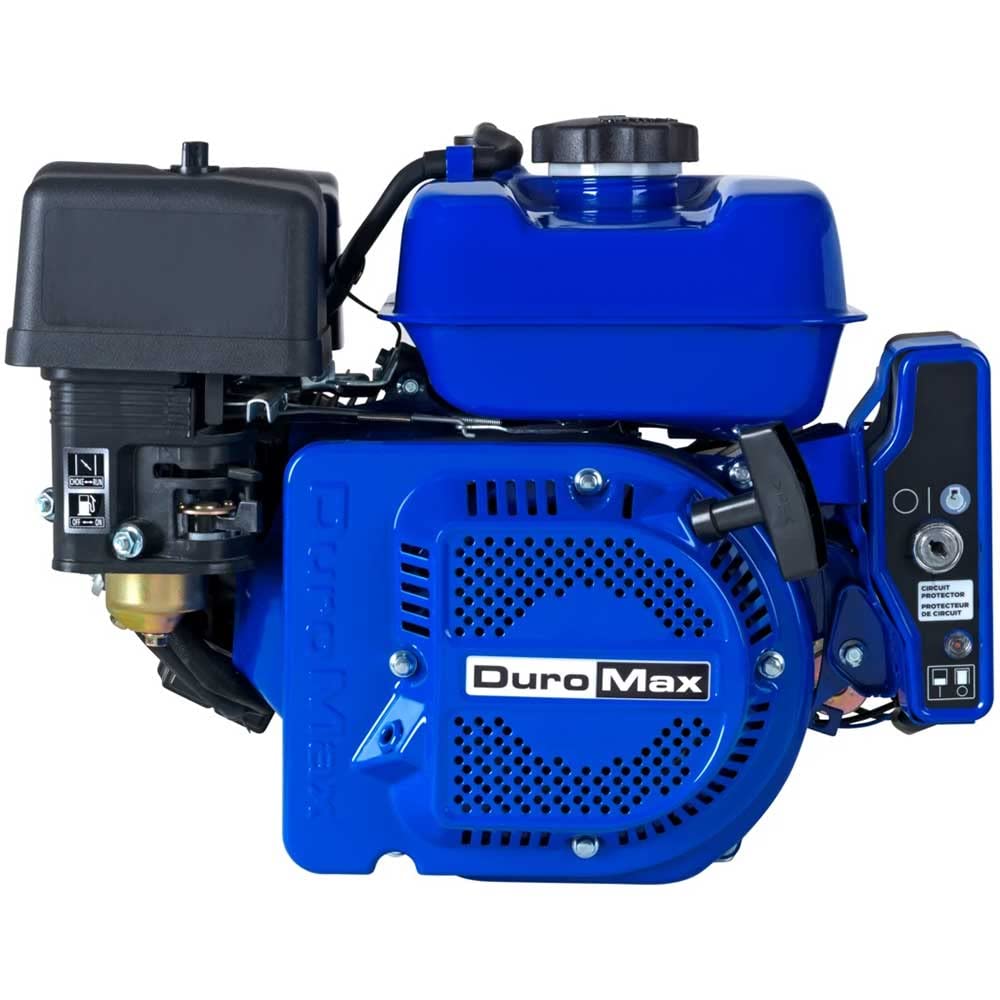 DuroMax XP23HPE 713cc 1-Inch Horizontal Shaft V-Twin Electric Start Gas Powered Multi-Use Engine