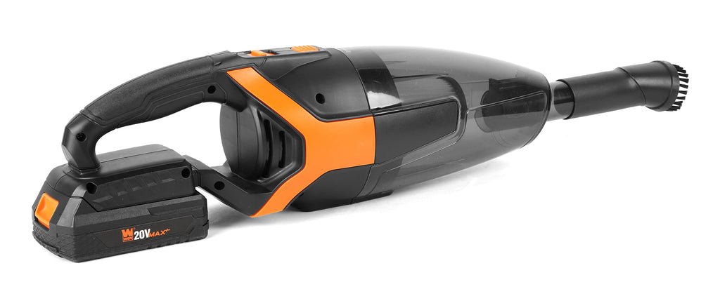 WEN Cordless Vacuum Cleaner, Handheld with 20V Max 2.0 Ah Lithium-Ion Battery and Charger (20861)