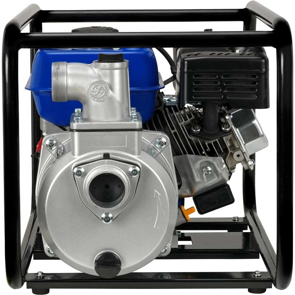 DuroMax XP652WP 208cc 158-Gpm 3600-Rpm 2-Inch Gasoline Engine Portable Water Pump, 50 State Approved, XP652WP, Blue