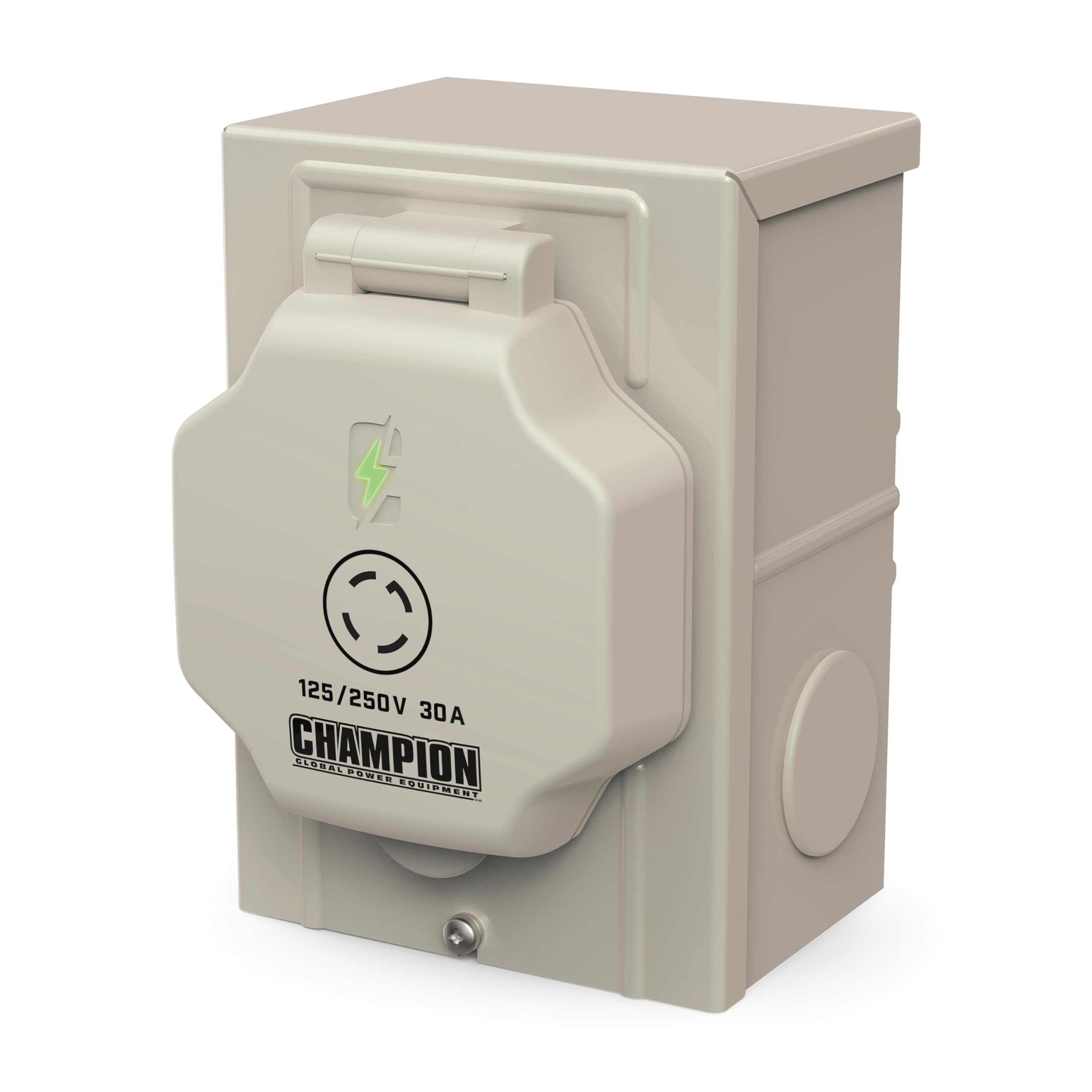 Champion Power Equipment 30A 125/250V Power Inlet Box
