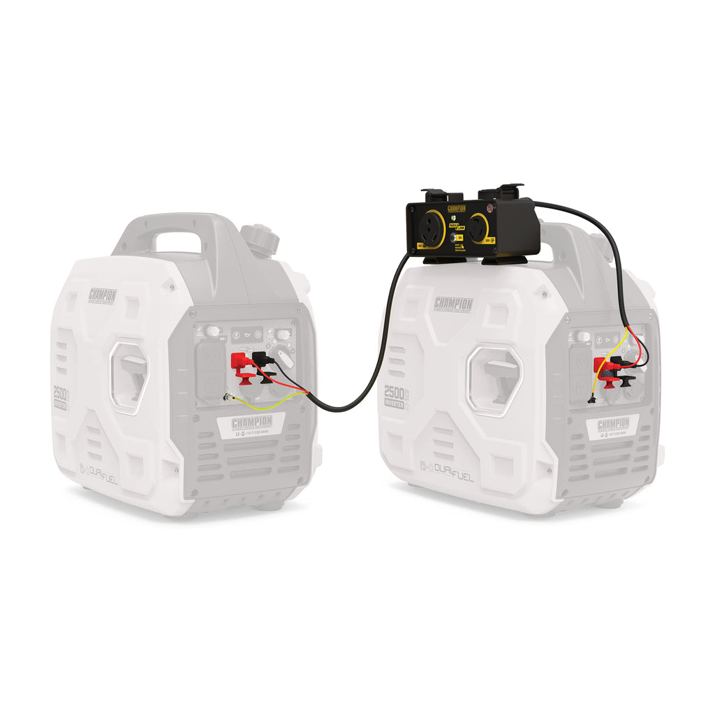 Champion Power Equipment 50-Amp ParaLINK Parallel Kit for Linking Two 2500-Watt or Higher Inverter Generators, RV Ready