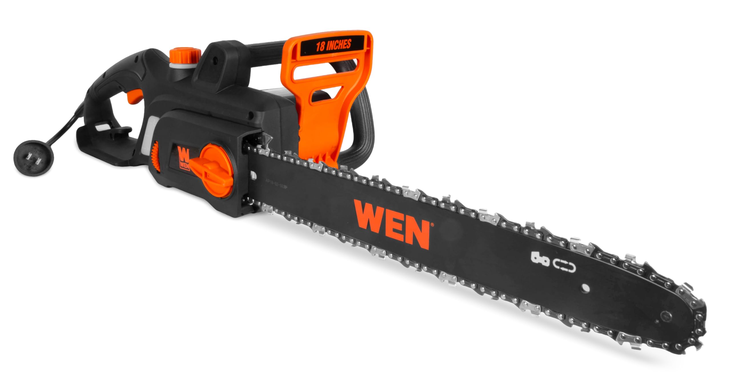 WEN CP1216 Electric Chainsaw, Corded, 12-Amp, 16-Inch