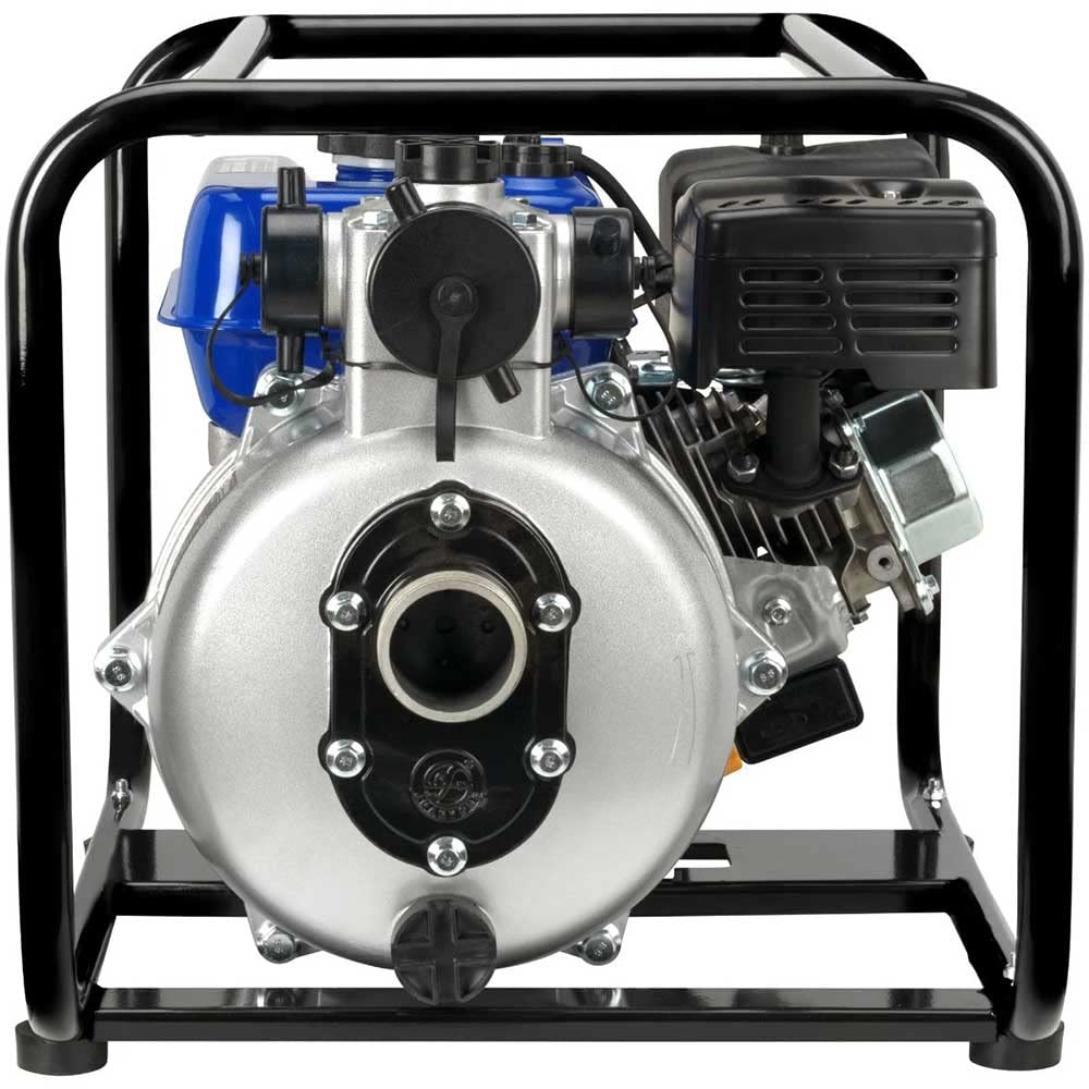 DuroMax XP652WP 208cc 158-Gpm 3600-Rpm 2-Inch Gasoline Engine Portable Water Pump, 50 State Approved, XP652WP, Blue