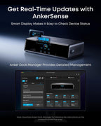 Anker Docking Station (DL6350), 10-Port Triple Display with Displaylink, Docking Station with Dual HDMI and DisplayPort for Windows Laptops, MacBook Air/Pro and More
