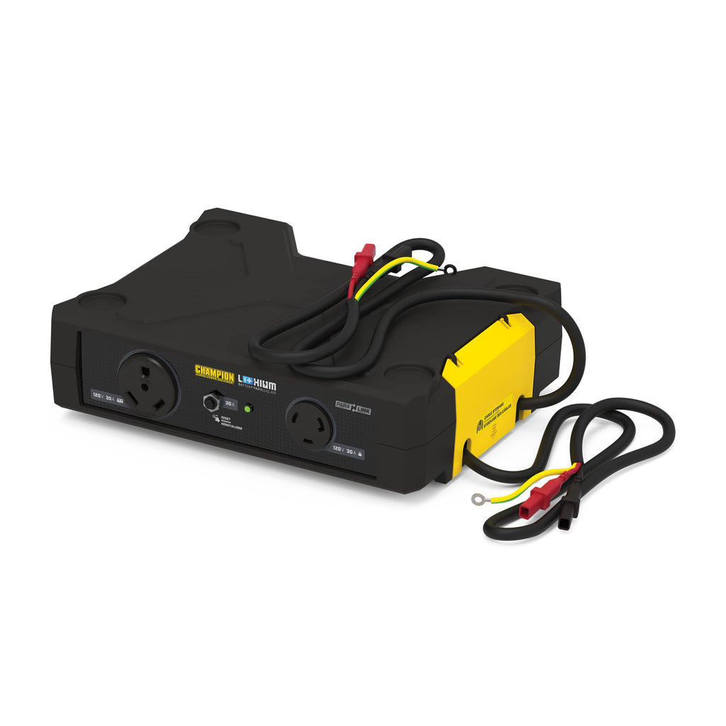 Champion Power Equipment 201108 Lithium Series 30-Amp RV Ready Parallel Kit for Linking ParaLINK Ready Power Stations
