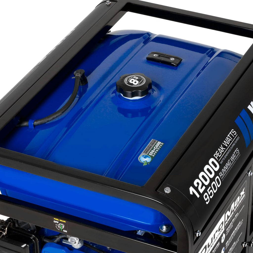 DuroMax XP5500EH 5,500-Watt Dual Fuel Portable Generator - Gas & Propane, Electric Start, RV & Emergency Ready