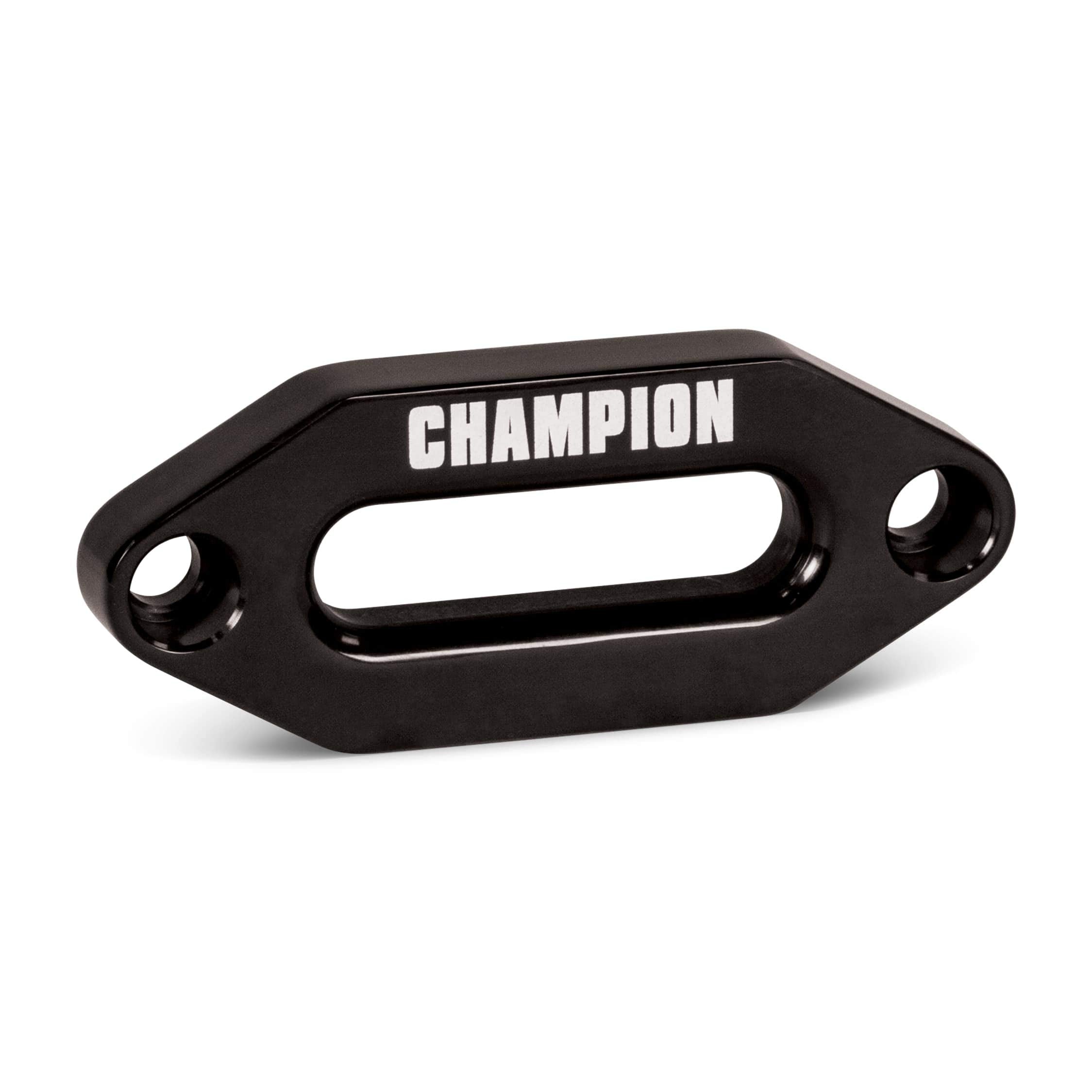 Champion Power Equipment 100374 Aluminum Hawse Fairlead for 5500 lb. or Less ATV/UTV Winches for Synthetic Rope