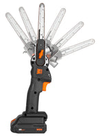 WEN Cordless Detail File Sander, Variable Speed with 20V Max 2.0 Ah Lithium-Ion Battery and Charger (20437)