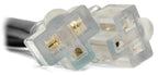 WEN PC3352 3 Feet 10-Gauge SJTW Generator Extension Cord Splitter (converts TT-30R to Two 5-20R outlets)